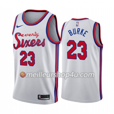 Maillot Basket Homme Philadelphia 76ers Trey Burke 23 2019-20 Nike Classic Edition Swingman